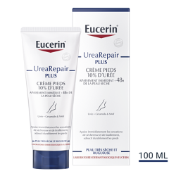 Crème pieds urearepair plus 10% d'urée 100ml
