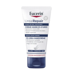 Crème mains réparatrice 5% urée peau sèche 75ml