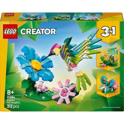 Creator animaux sauvages le colibri coloré 3en1 31384 dès 8 ans