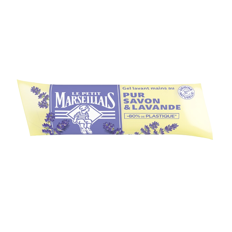 Recharge gel lavant mains au pur savon et lavande 250ml