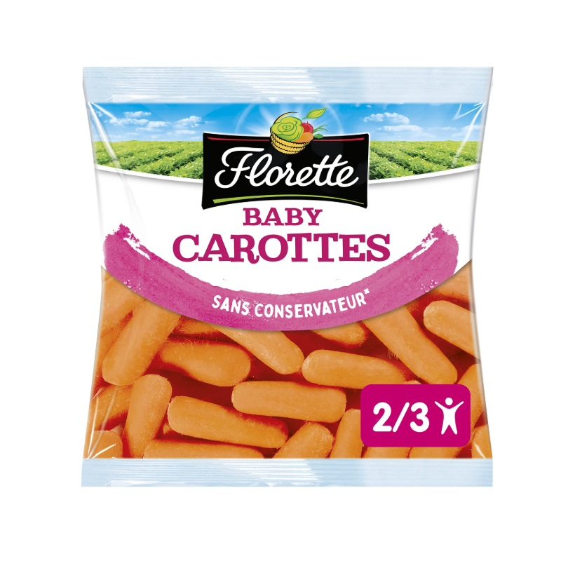 Baby carottes 250g