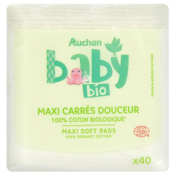 Maxi carrés de coton douceur x40