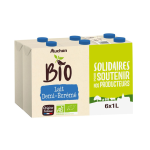 CULTIVONS LE BON Lait demi écrémé UHT 6x1l