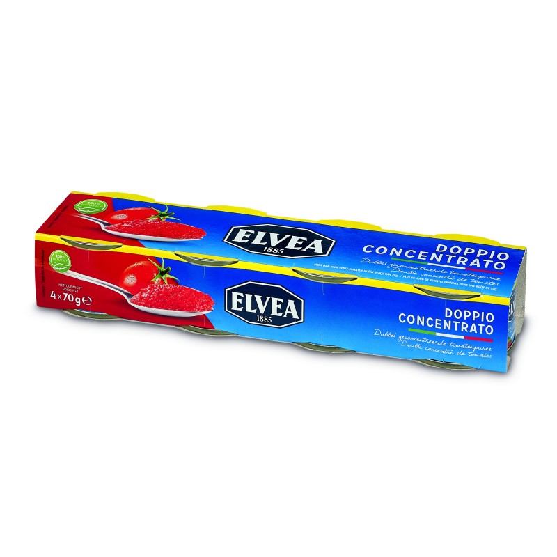 Double Concentré de Tomates 4x70g