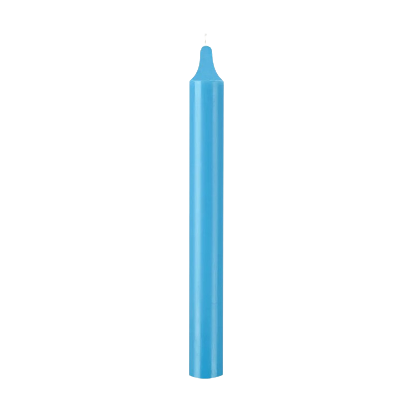Bougie turquoise 20cm x1