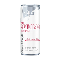 Boisson énergisante édition printemps goût cerise sakura 25cl