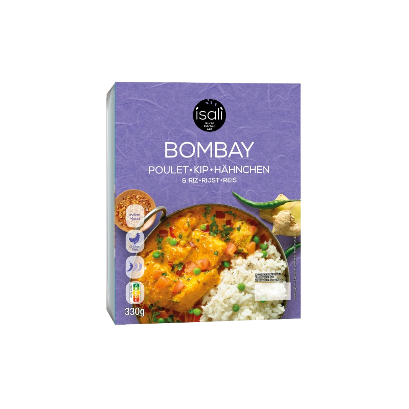 Bombay Chicken et Riz 330g