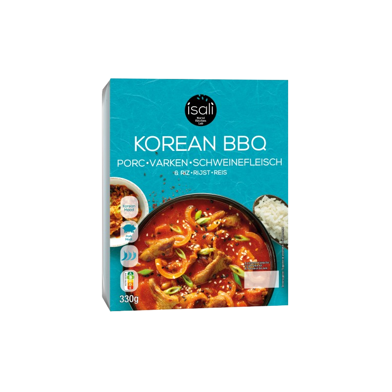 Porc Coréen BBQ et Riz 330g