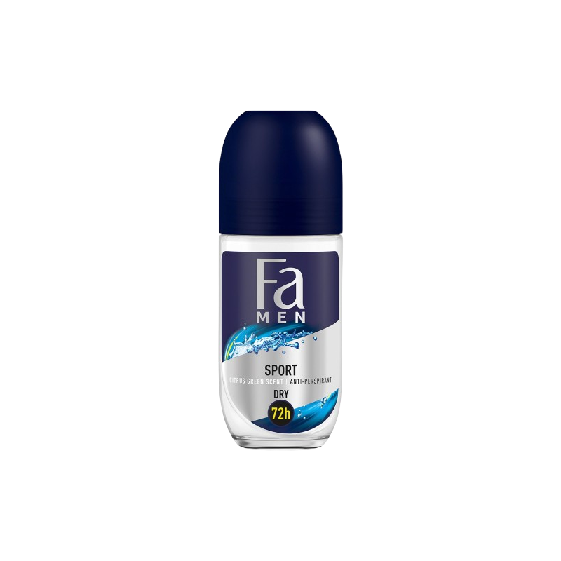 Déodorant anti transpirant sport pour homme citron vert bille 50ml