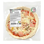 Pizza capricciosa artichauts jambon cuit et champignons 550g