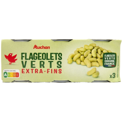 Flageolets Verts Extra Fins 3x200g