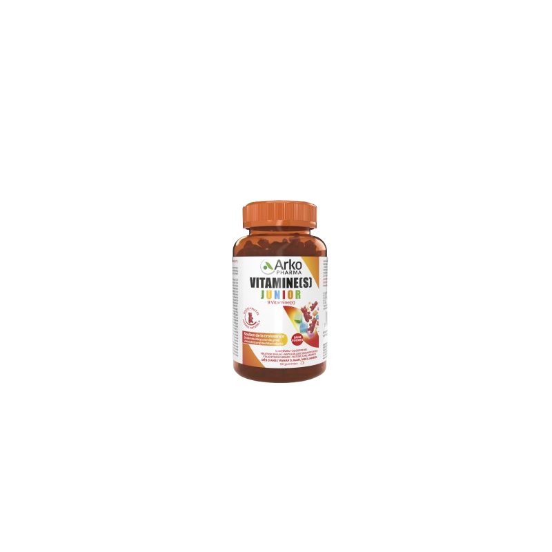 Multivit Azinc  goût fruité 60 gummies