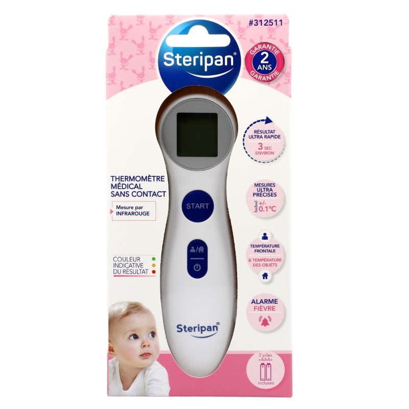 Thermomètre médical ir frontal
