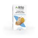 Arkogelules confort articulaire curcuma pipérine 40 gélules