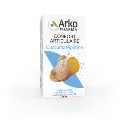 Arkogelules confort articulaire curcuma pipérine 40 gélules