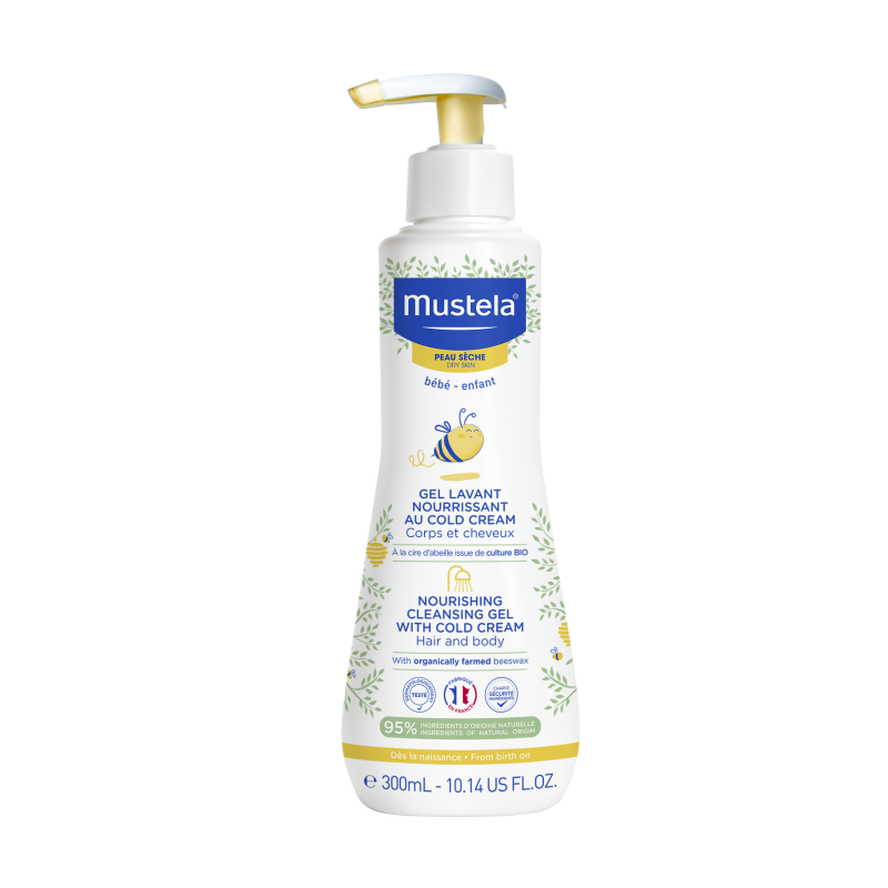 Gel Lavant Nourrissant au Cold Cream Pompe300ml