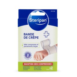 2 bandes de crêpe 4 m x 7 cm