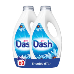 Lessive liquide fraîcheur air frais 2x1.35l