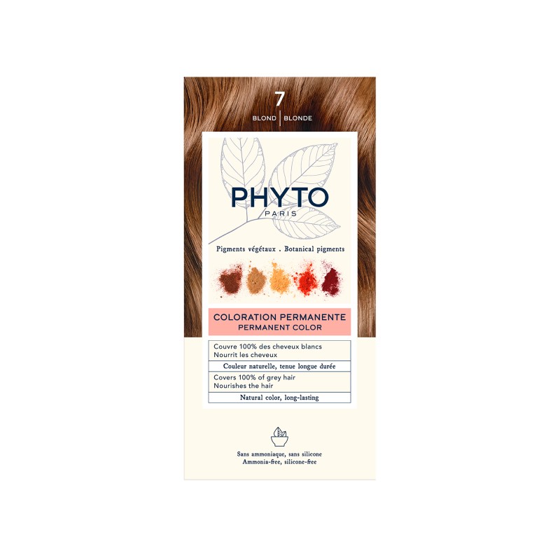 Coloration 7 blond kit coloration permanente