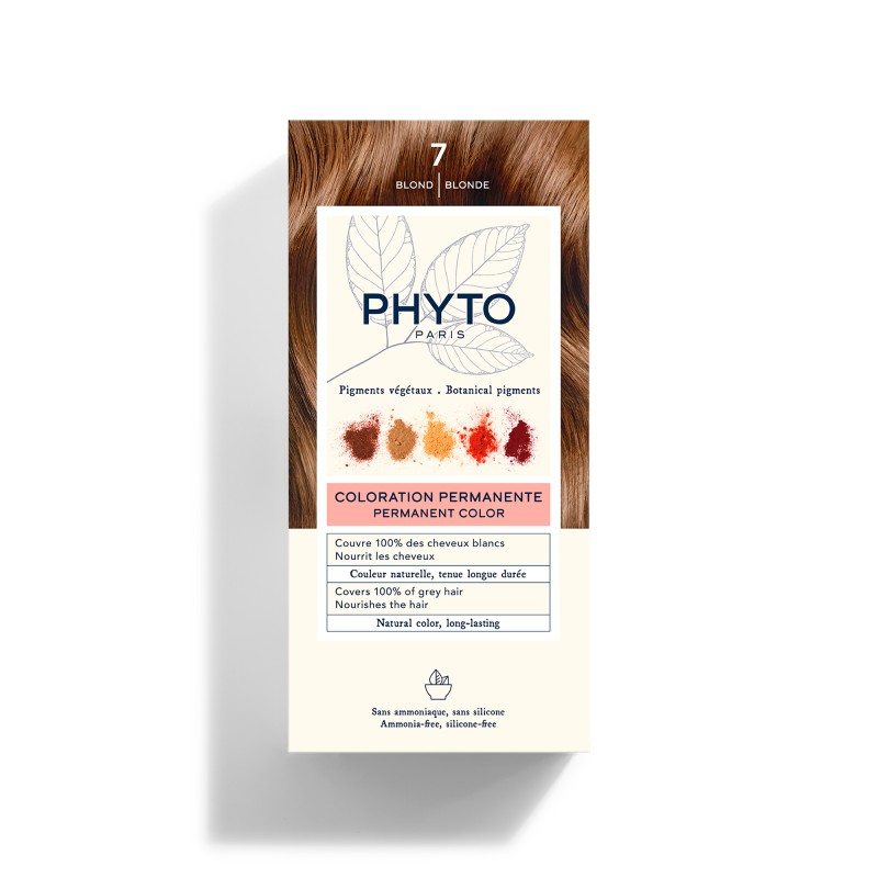 Coloration 7 blond kit coloration permanente