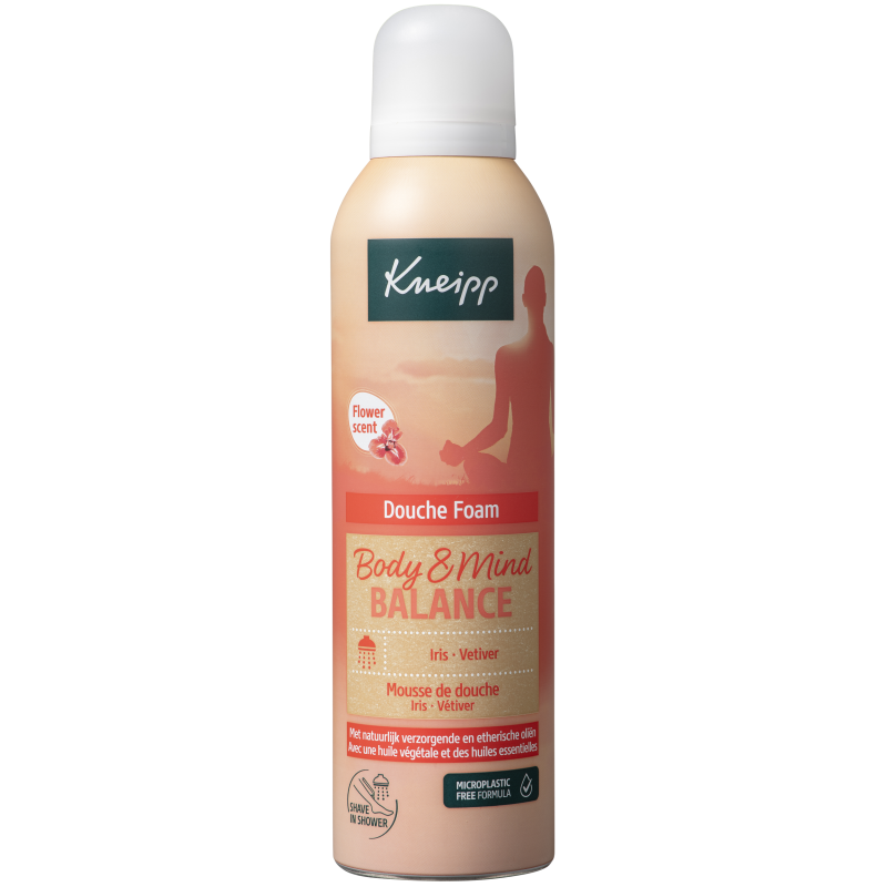 Mousse de douche body & mind balance 200ml