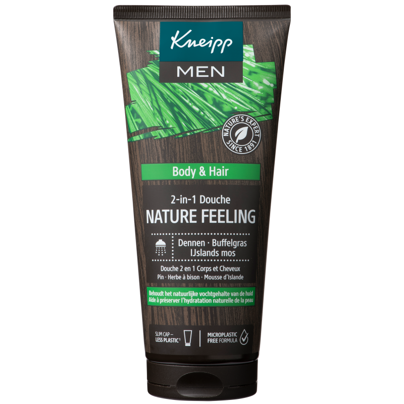 Gel douche & shampooing 2en1 men nature feeling 200ml
