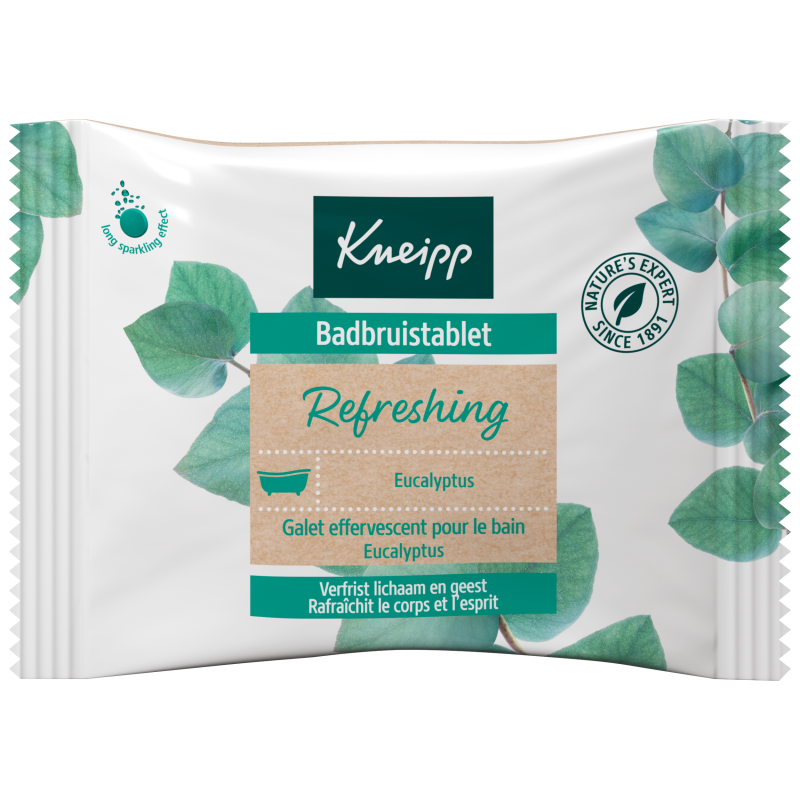 Galet de bain effervescent refreshing 80g