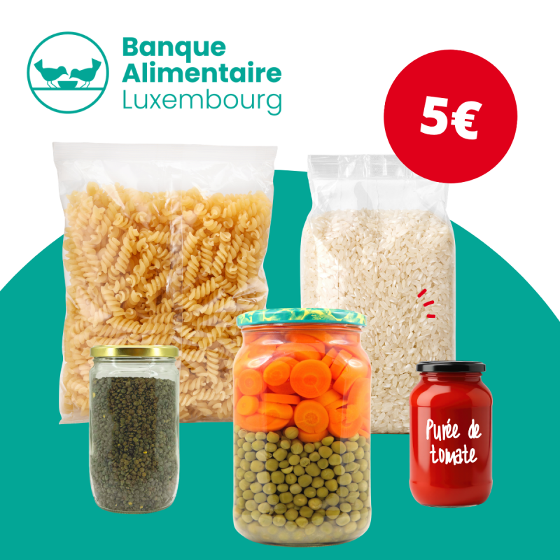 Panier épicerie salée 5€