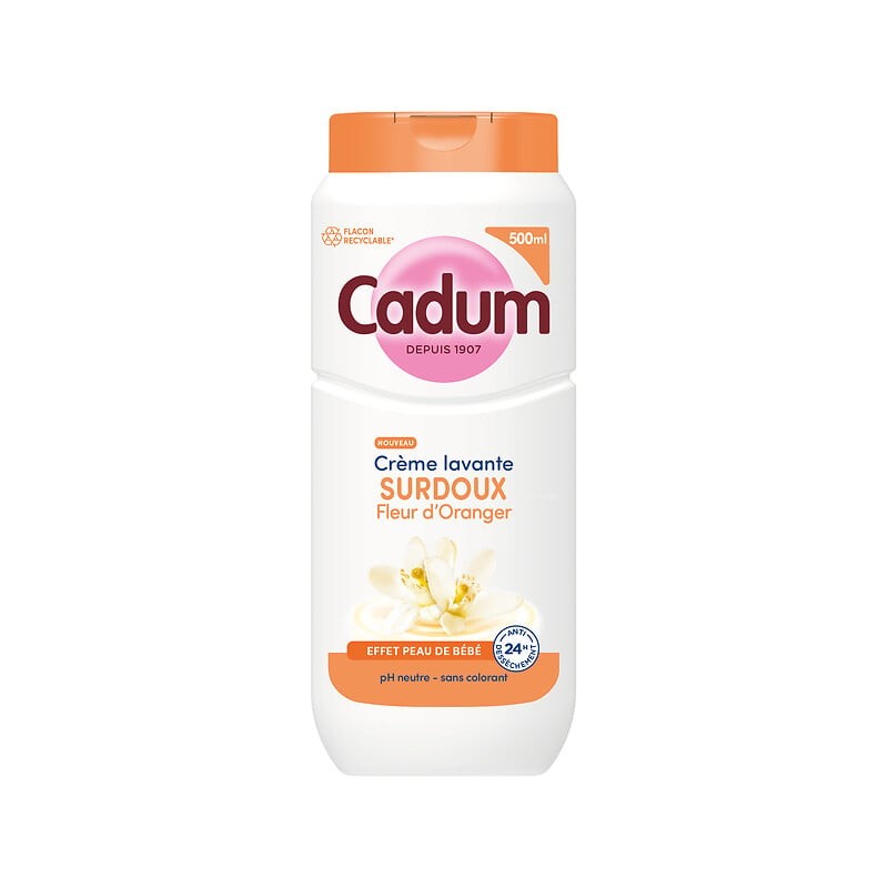 Crème lavante surdoux fleur d'oranger 500ml