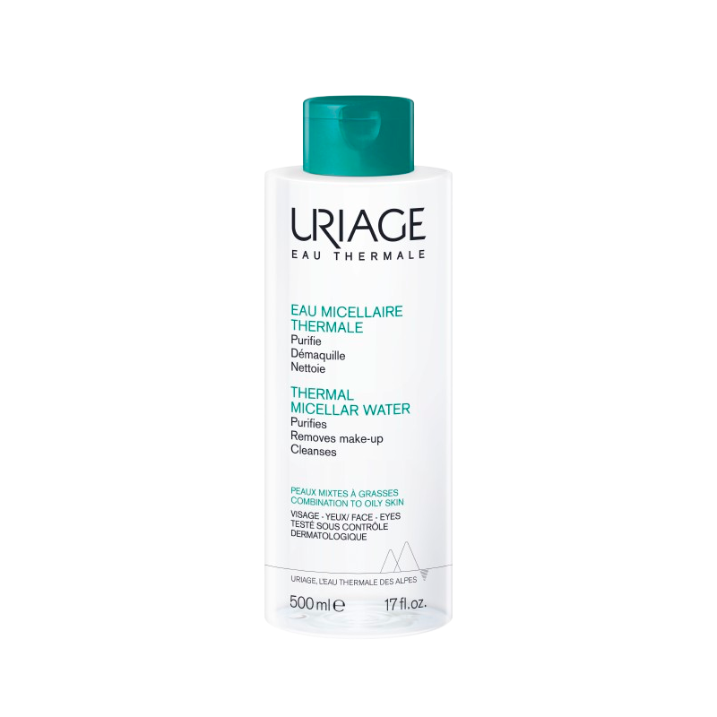 Eau micellaire thermale peaux mixtes à grasses 500ml