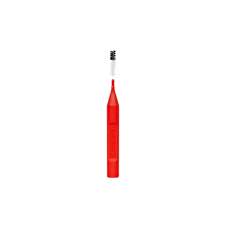 Brossette interdentaire elgydium clinic monocompact rouge x1