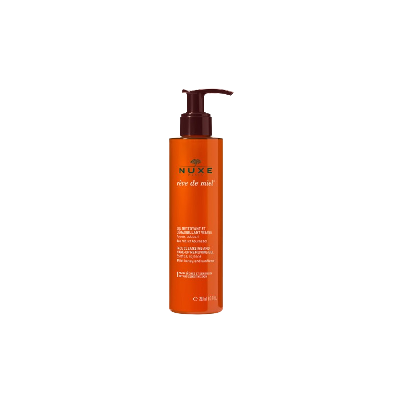Gel demaquillant visage flacon pompe 200ml