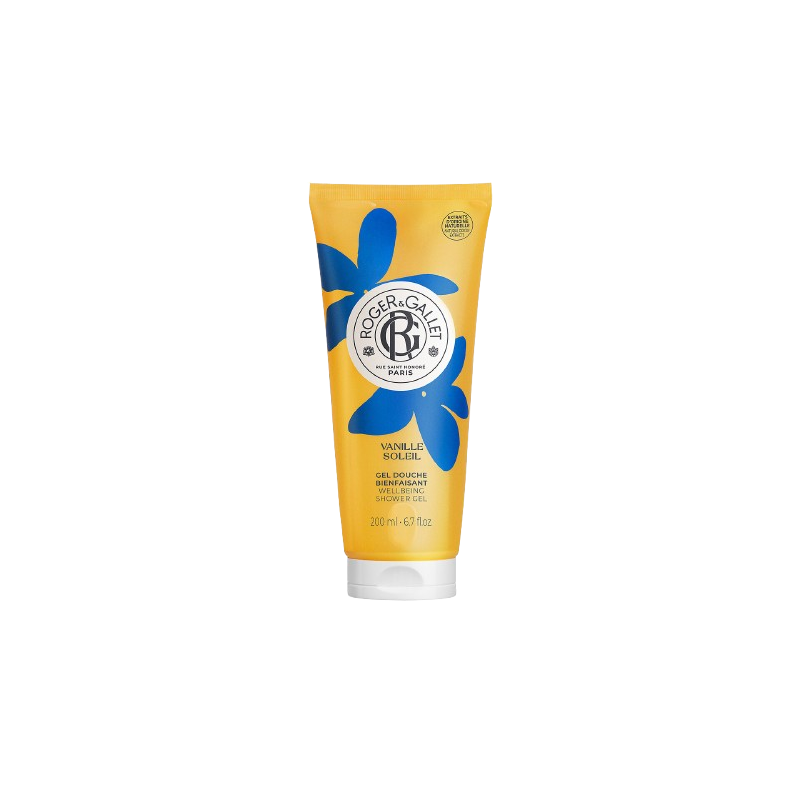 Vanille soleil gel douche bienfaisant 200ml
