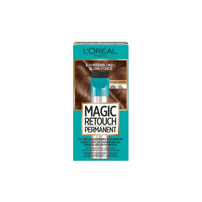 Coloration magic retouch permanent 6 blond foncé
