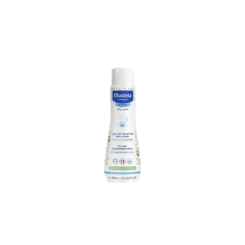 Lait de toilette sans rincage peau normale 200ml