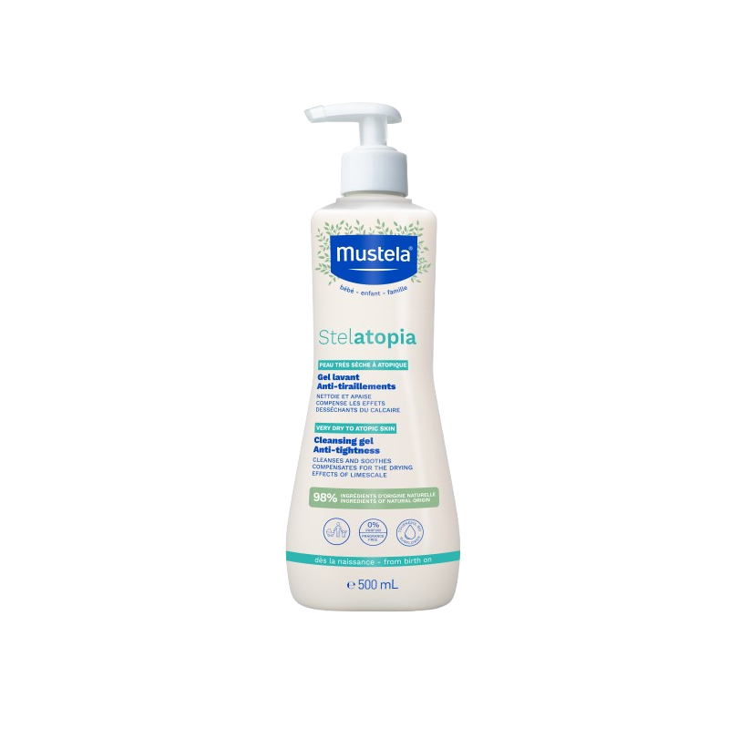 Stelatopia gel lavant peau atopique 500ml