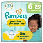 Couches premium protection taille 6 13-18kg x29