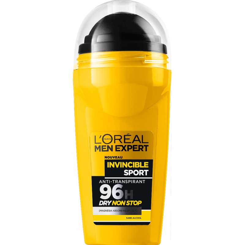 Déodorant anti transpirant invincible sport 96h 50ml