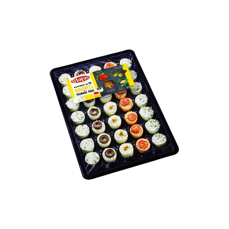 Petites bouchées de fromage au lait de vache x35 240g
