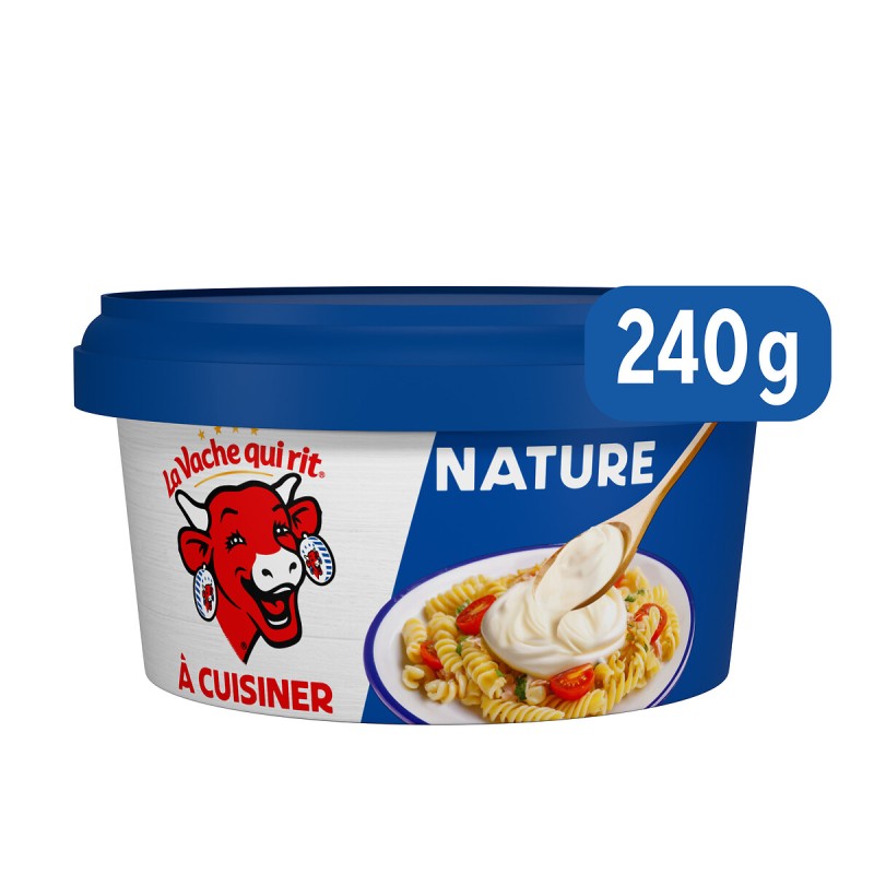 Fromage fondu nature pot 240g