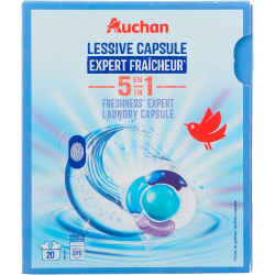 Pods de lessive expert fraîcheur 5en1 x20