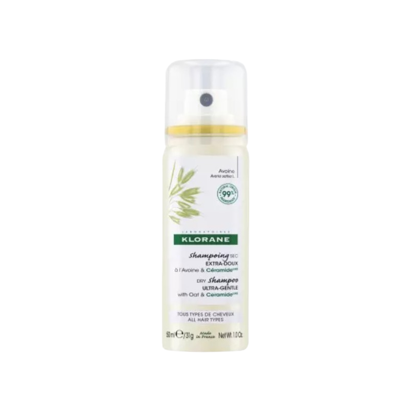 Shampooing sec extra doux à l'avoine & céramide 50ml