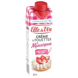 Crème à fouetter et mascarpone 36.5%MG 30cl