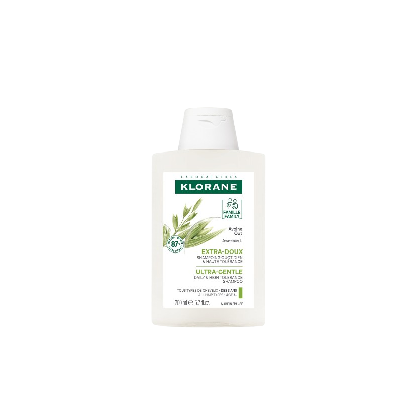 Shampooing extra doux à l'avoine 200ml