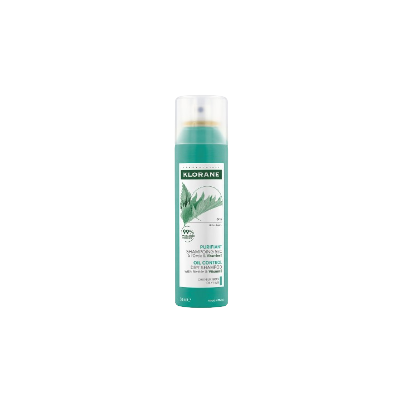 Shampooing sec à l'ortie & vitamine e 150ml