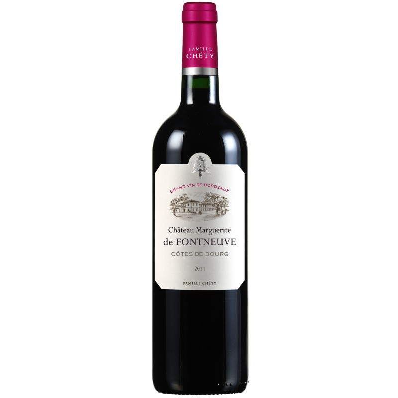 Vin rouge Côtes de Bourg Château Marguerite de Fontneuve 13% 75cl