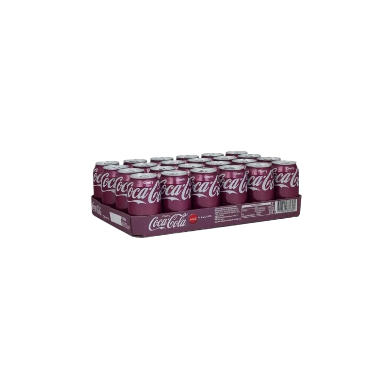 Boisson gazeuse aux extraits végétaux cherry 24x33cl
