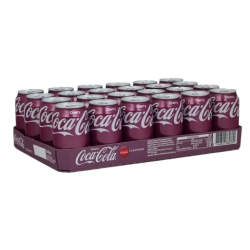 Boisson gazeuse aux extraits végétaux cherry 24x33cl