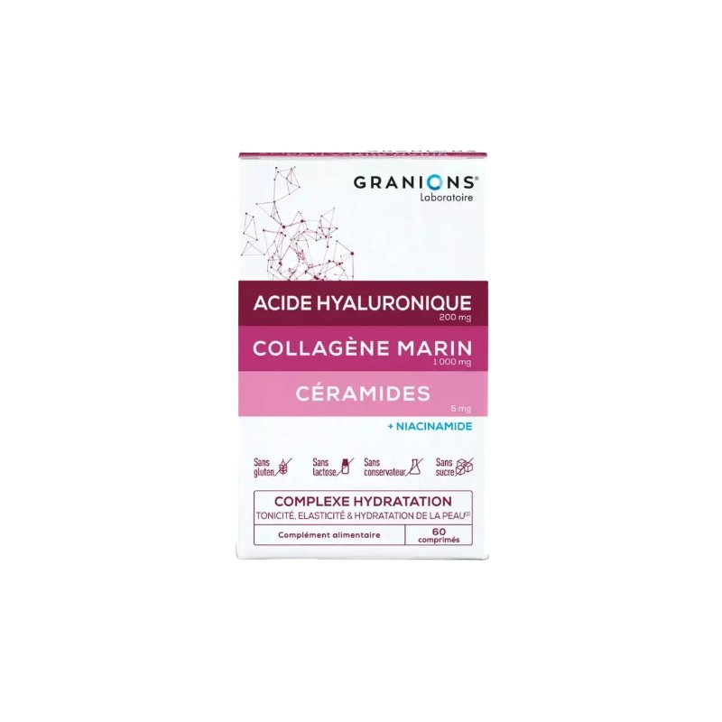 Complexe hydration peau 54g 60 comprimés