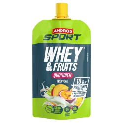 Gourde sport protéinée 0%MG tropical sans sucres ajoutés 120g